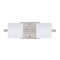Besa Lighting Paolo Vanity, Opal Matte, Satin Nickel Finish, 2x5W LED 2WS-787307-LED-SN - alternate 1